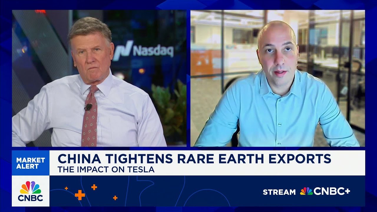 China tightens rare earth exports: Here's the impact on Tesla