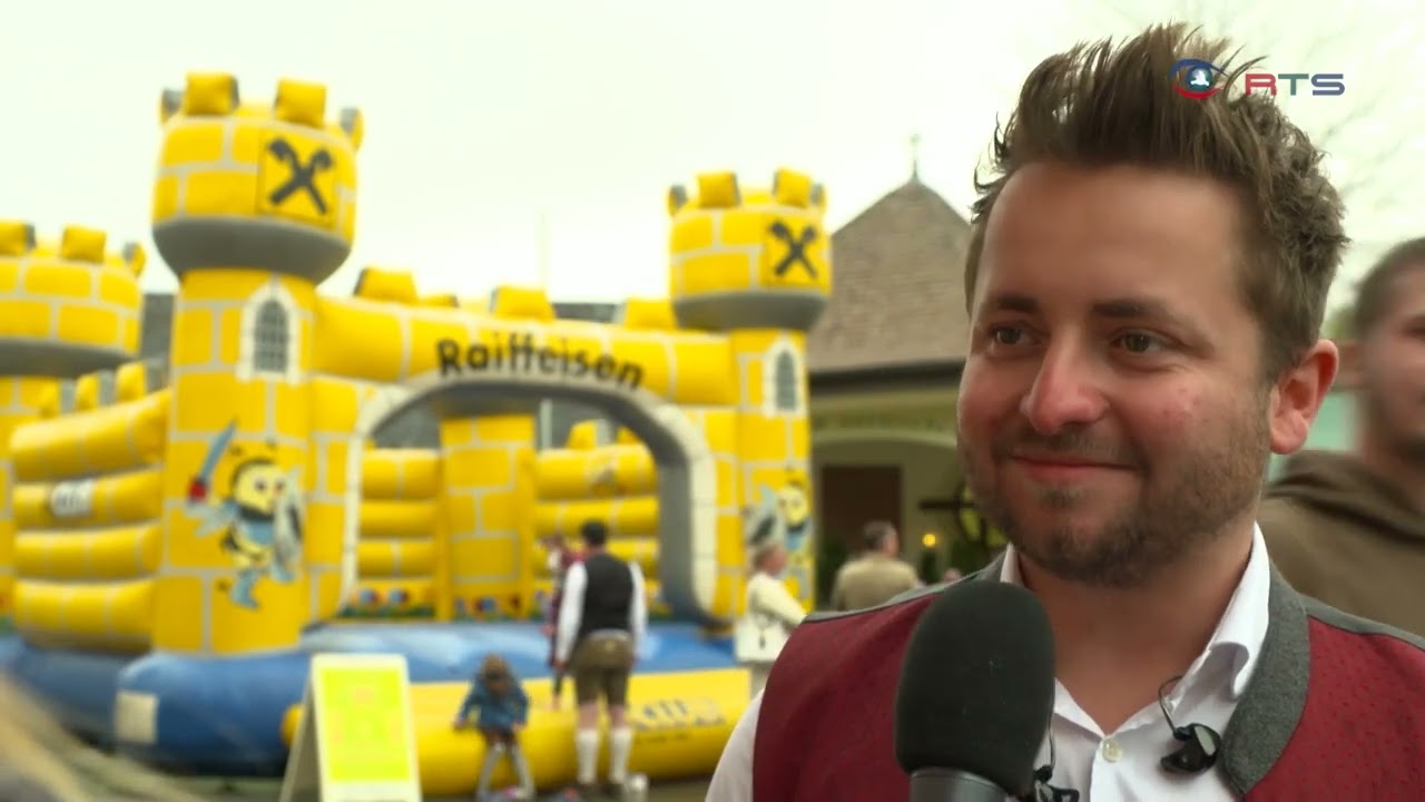 Ein Volksfest für die Hochwasseropfer Halleins: Maibaumfest Adnet