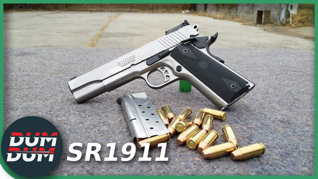 Ruger SR1911, 10mm AUTO, opis pištolja (test na šlem, pancir)