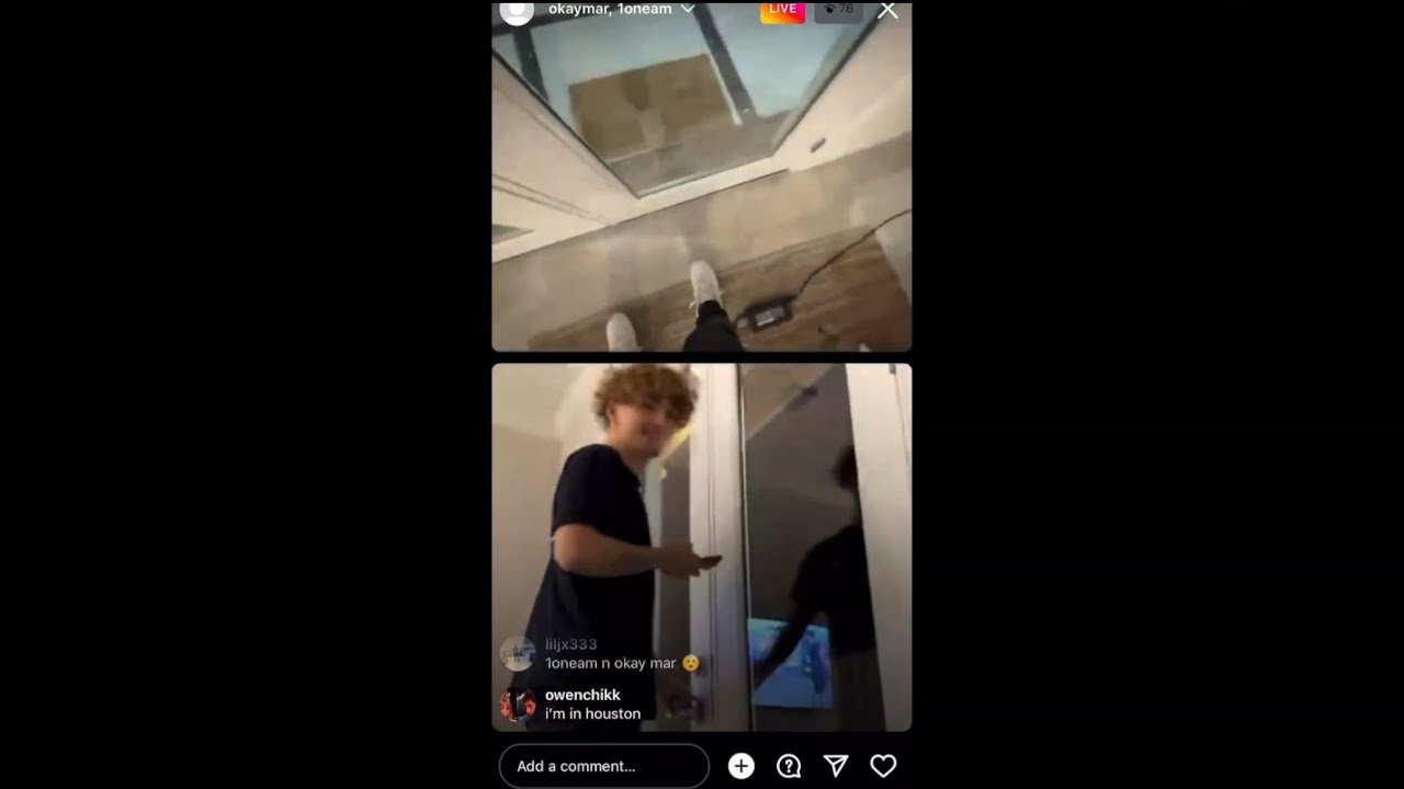 Okaymar & 1oneam IG live from 2022