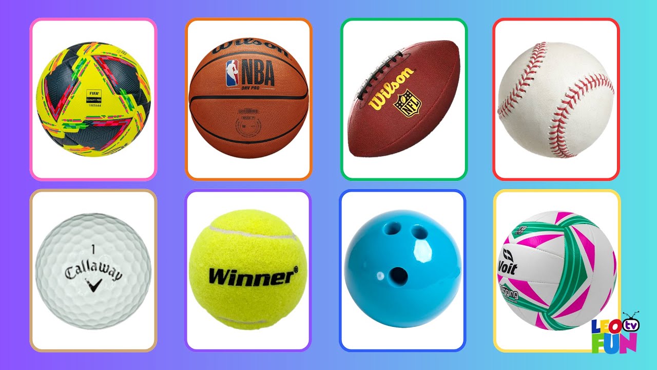 Pelotas para niños | ⚽🏀🏈⚾🎳| Balones para niños | Deportes para niños|