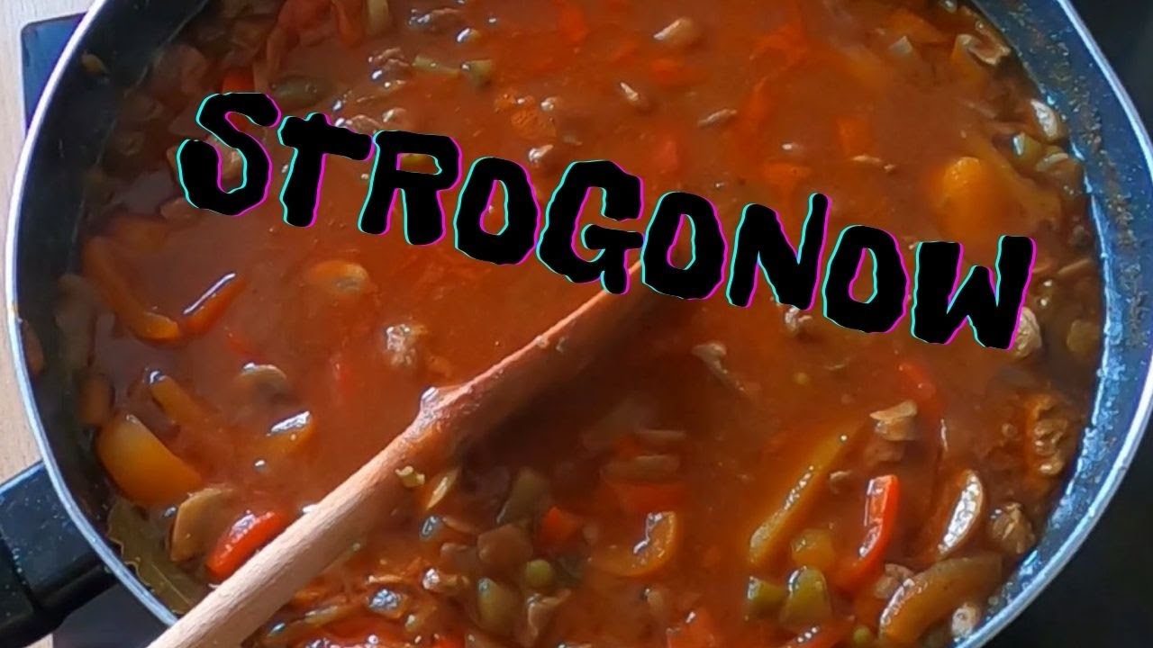 Strogonow z wołowiny! Jak zrobić krok po kroku. Mega przepis:-)
