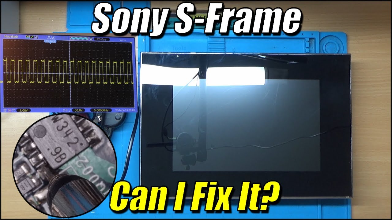 Viewers Faulty Sony Digital Photo Frame | Can I Fix It?
