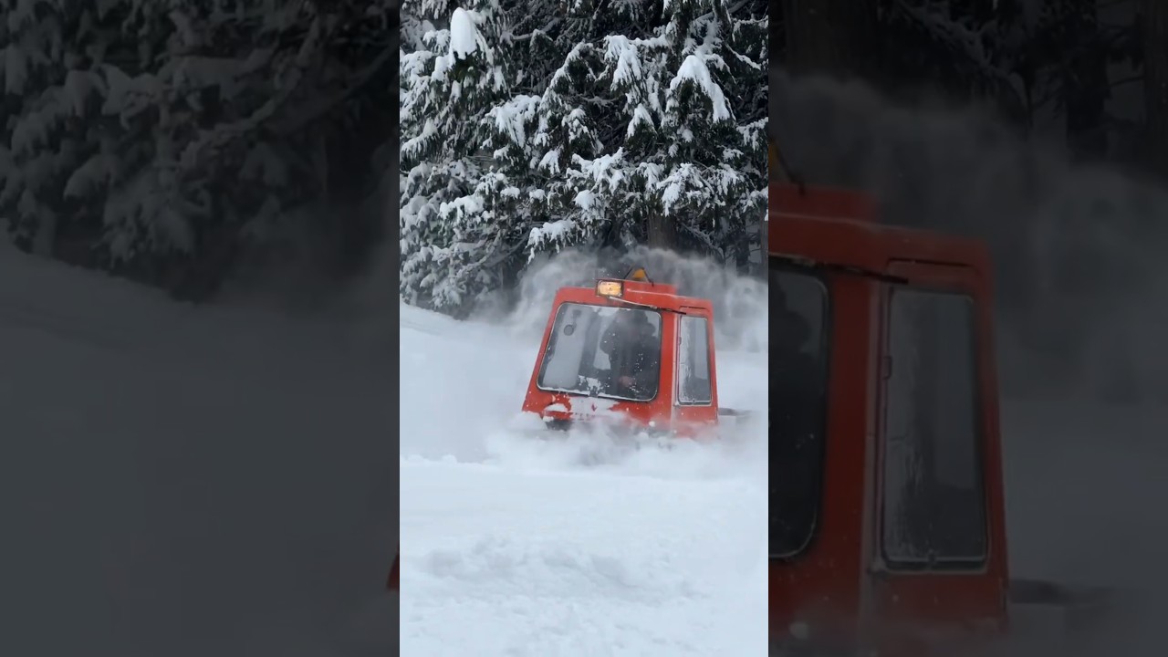 This mini snowcat is INSANE!