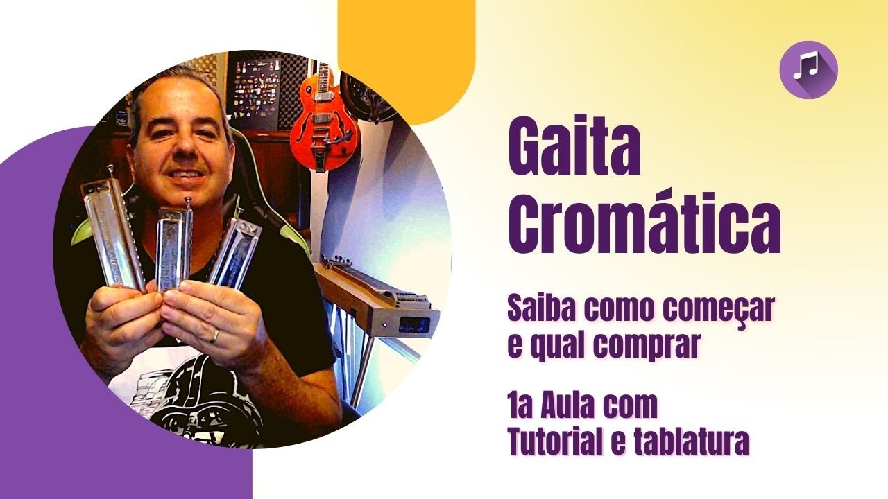Aprenda a Gaita Cromática
