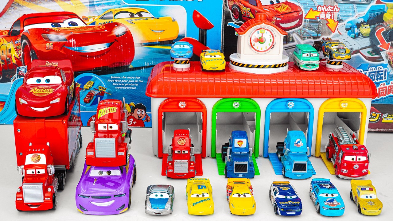 Disney Pixar Cars Unboxing Review | Mattel Disney Cars Lightning McQueen & Tayo the Little Bus