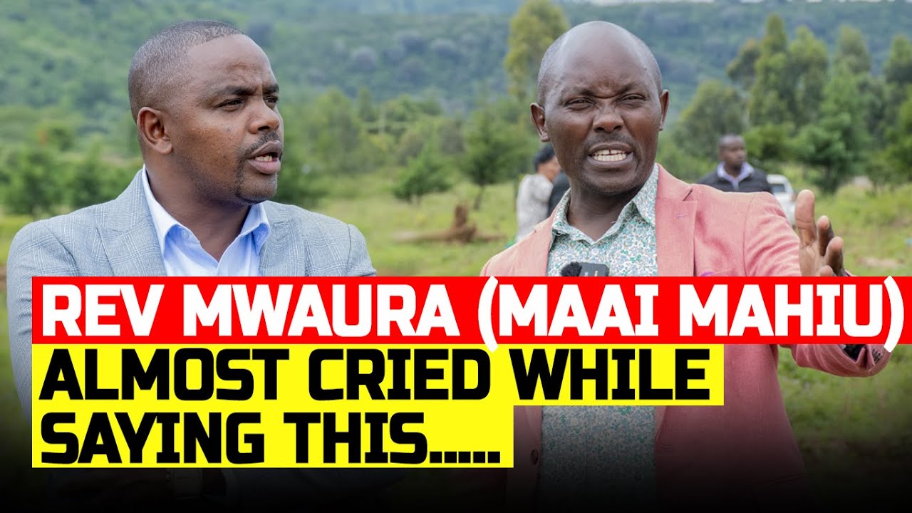 REVEREND MWAURA ALMOST CRIED WHILE NARRATING HIS STORY TO REVEREND CEPHAS ON THE HORROR FLOODING