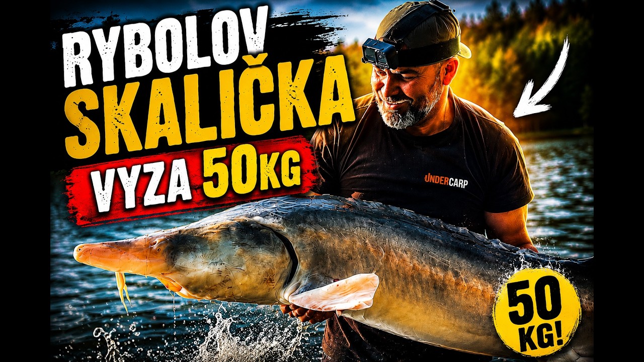 Největší ryba mého života! 50kg obr na prutě! Rybolov Skalička.