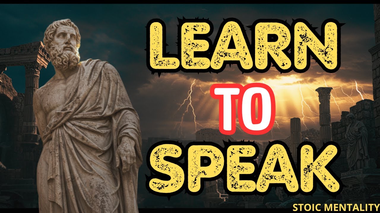 How to Speak Intelligently: Master the Psychology of Persuasive Communication | STOIC PHILOSOPHY