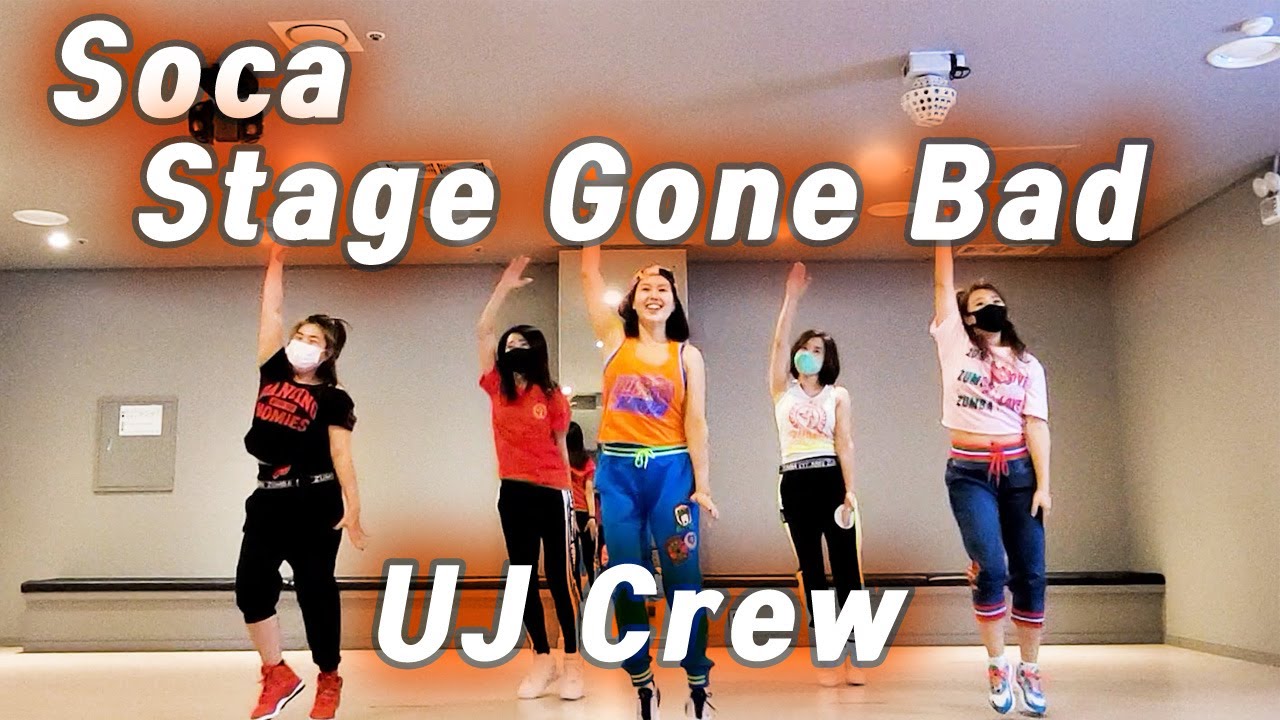 줌바 / Zumba / Soca / Kes & Iwer George / Stage gone bad /  UJ Crew / UJ Studio / 홈트