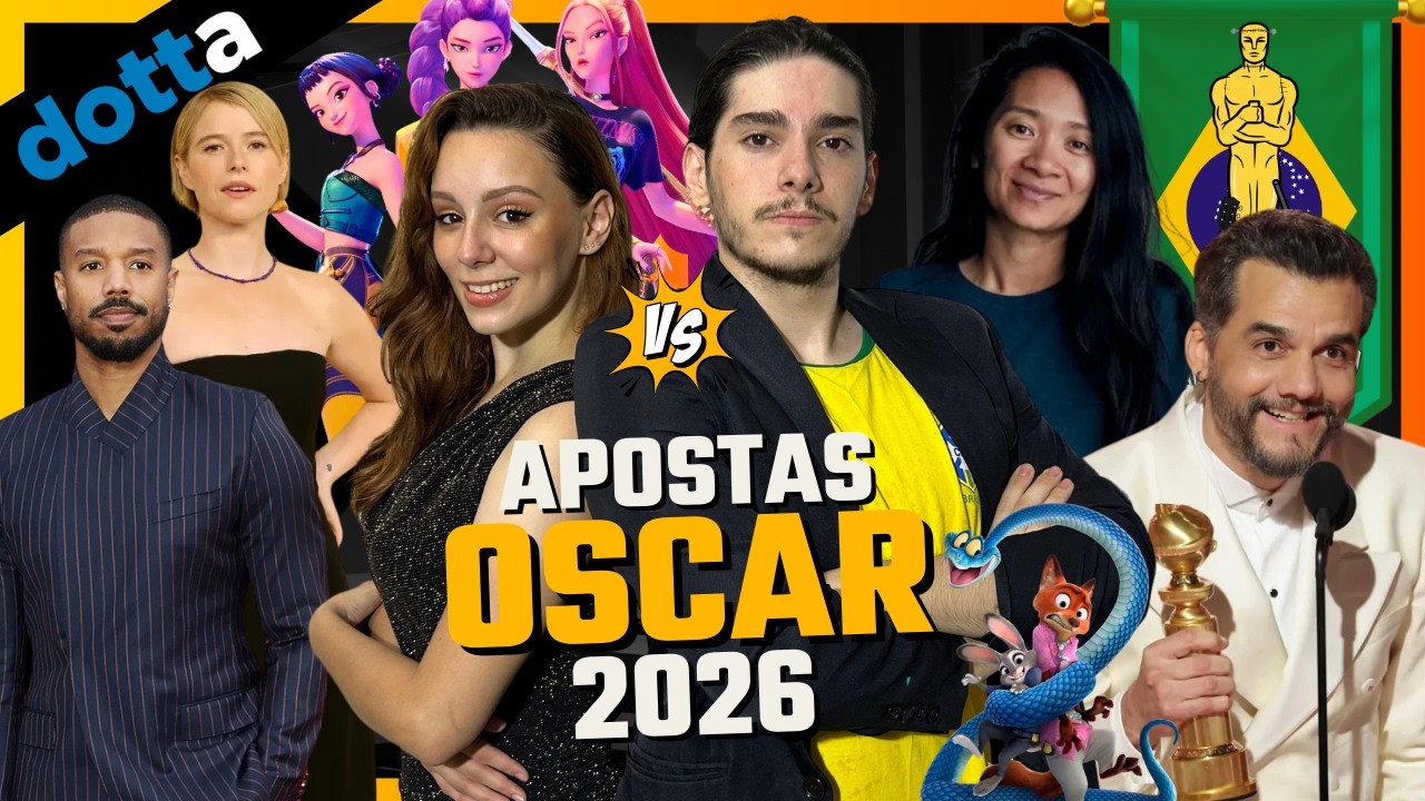 APOSTAS PARA O OSCAR 2026! QUEM VAI ACERTAR MAIS?
