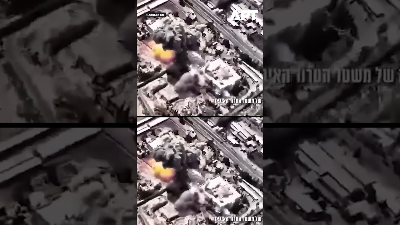 WATCH: Tehran Air Campaign: IDF Releases Dramatic Footage of Explosions | APT