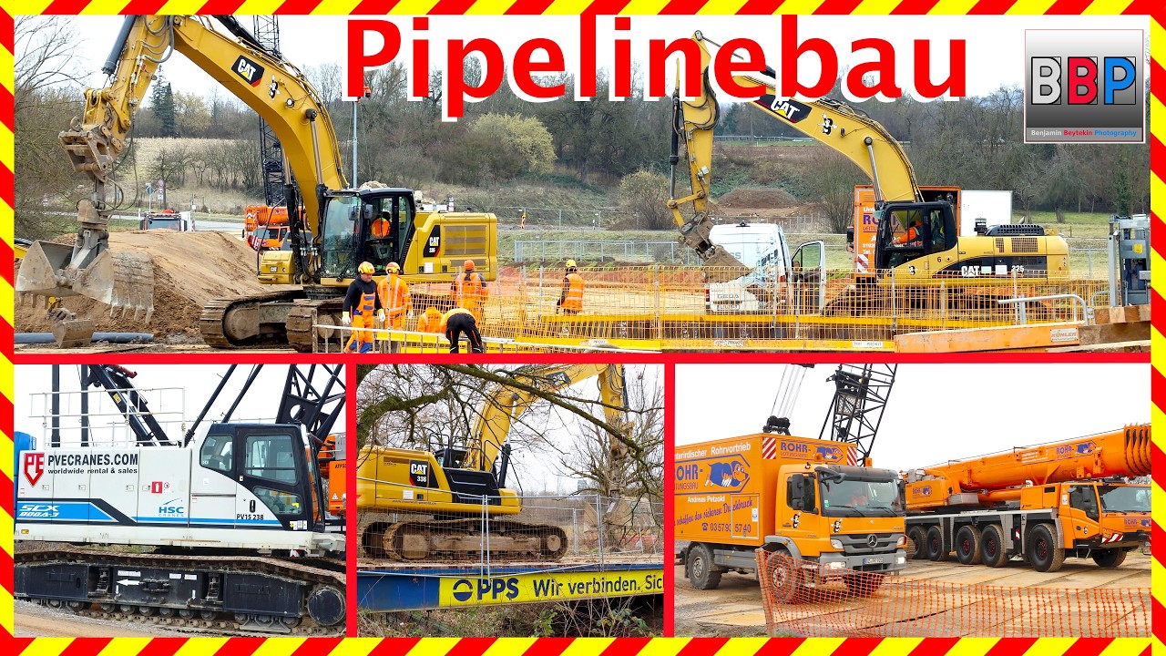 [Update] Pipeline Baustelle - SEL Süddeutsche Erdgasleitung, Waiblingen, Febr. 2026.