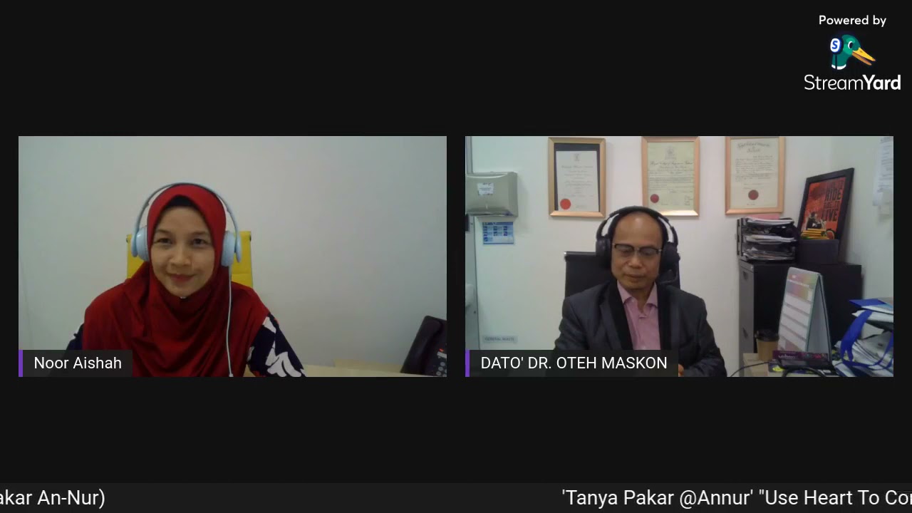 Tanya Pakar@ANNUR Ep.23 (Dato&rsquo; Dr. Oteh bin Maskon), &ldquo;Use Heart To Connect&rdquo;