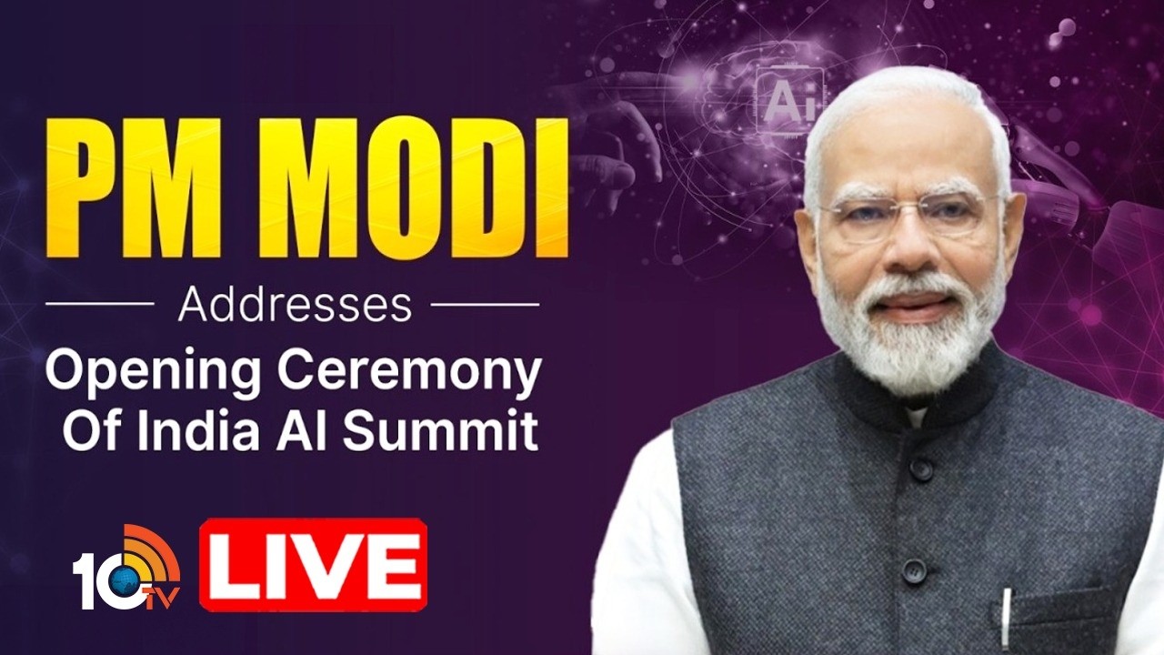 LIVE | PM Modi Addresses Opening Ceremony of India AI Impact Summit 2026 | 10TV