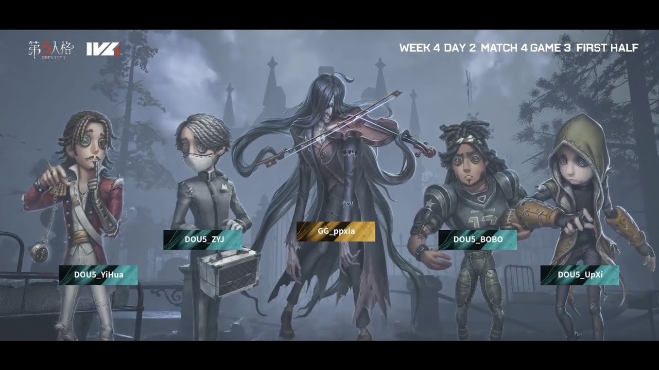 Identity V | 2021 IVL Summer: GG vs Dou5 | Can Violinist be meta? | Eng Sub