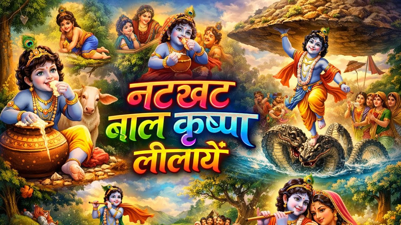 बाल कृष्ण लीलाएं 