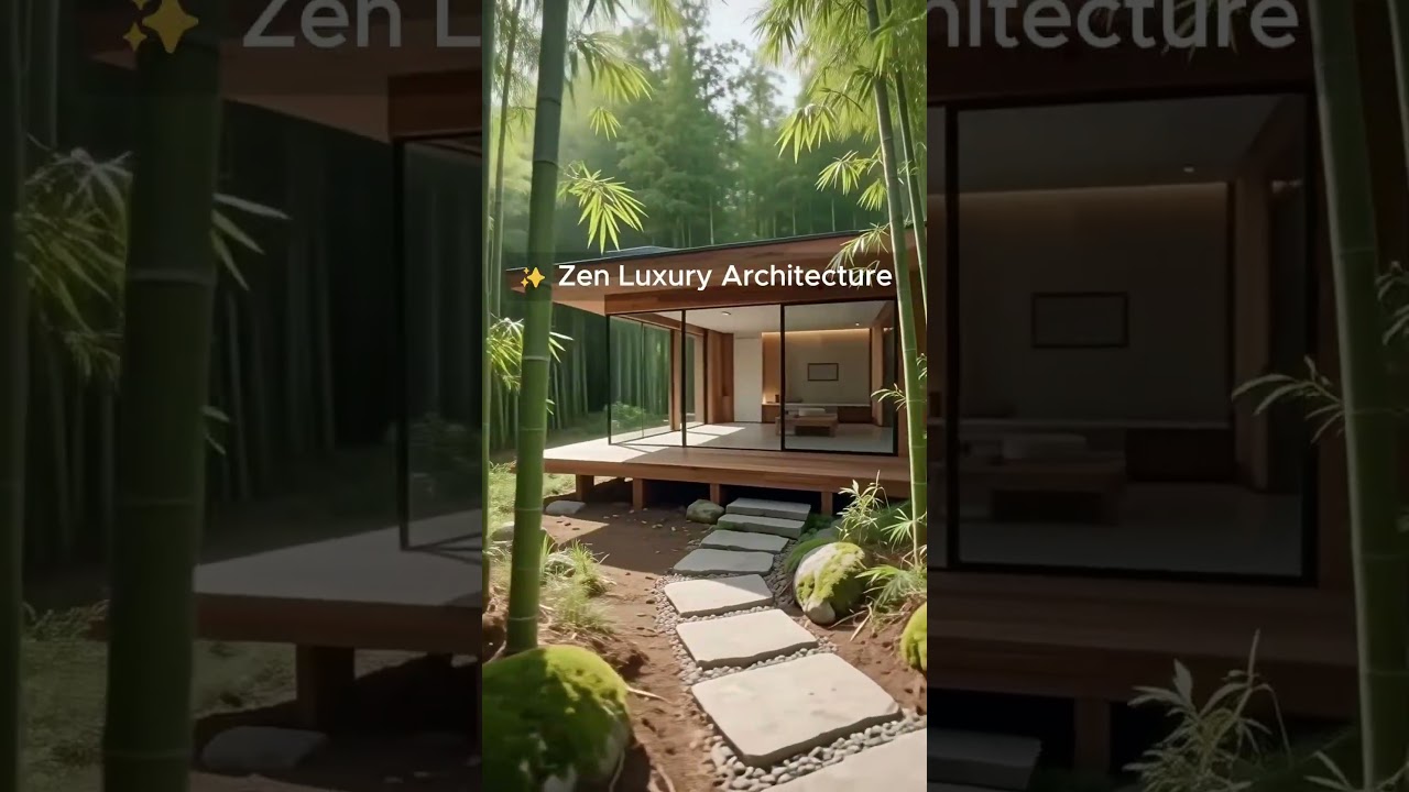 Luxury Home Tour Zen Bamboo Villa 🎋 #Brokerco #architecture #luxuryhomestour #timelapse #home