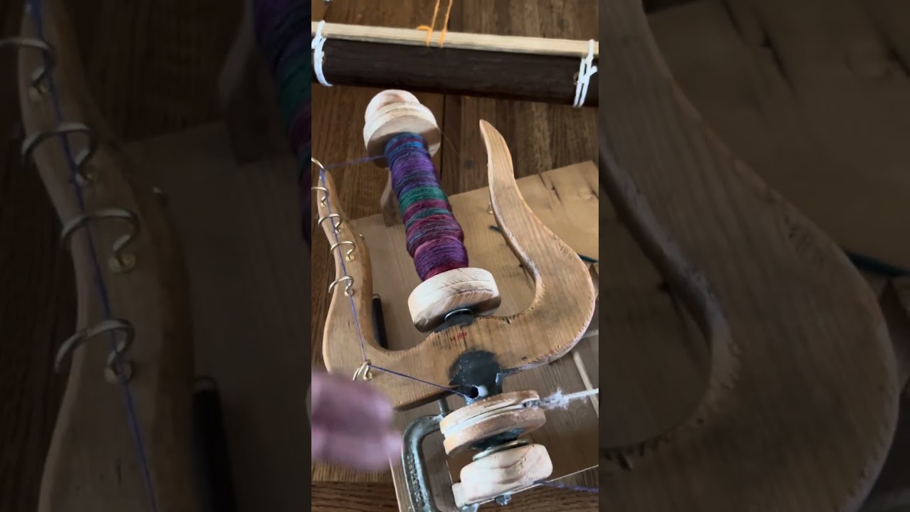Home made e-spinner for yarn making