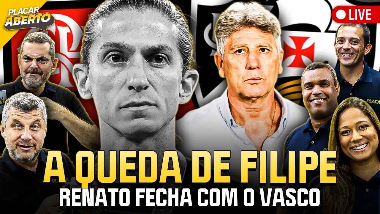 FILIPE LUÍS DEMITIDO DO FLAMENGO, LÉO JARDIM ASSUME? BOTAFOGO NA LIBERTADORES | Placar Aberto |03/03