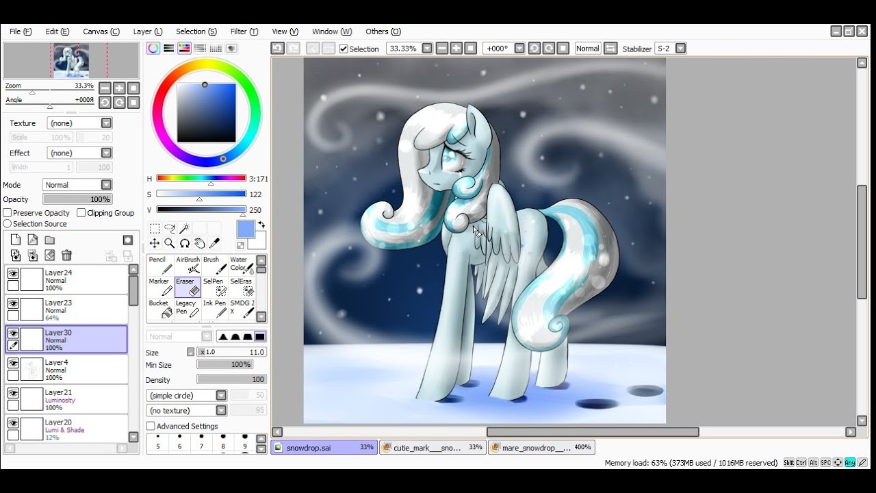 [SpeedPaint] Snowdrop