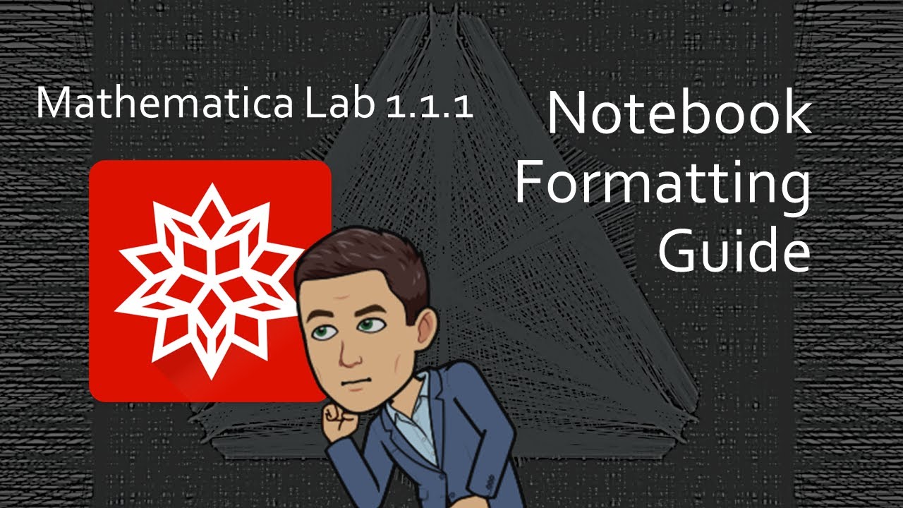 1.1.1 Notebook Formatting Guide