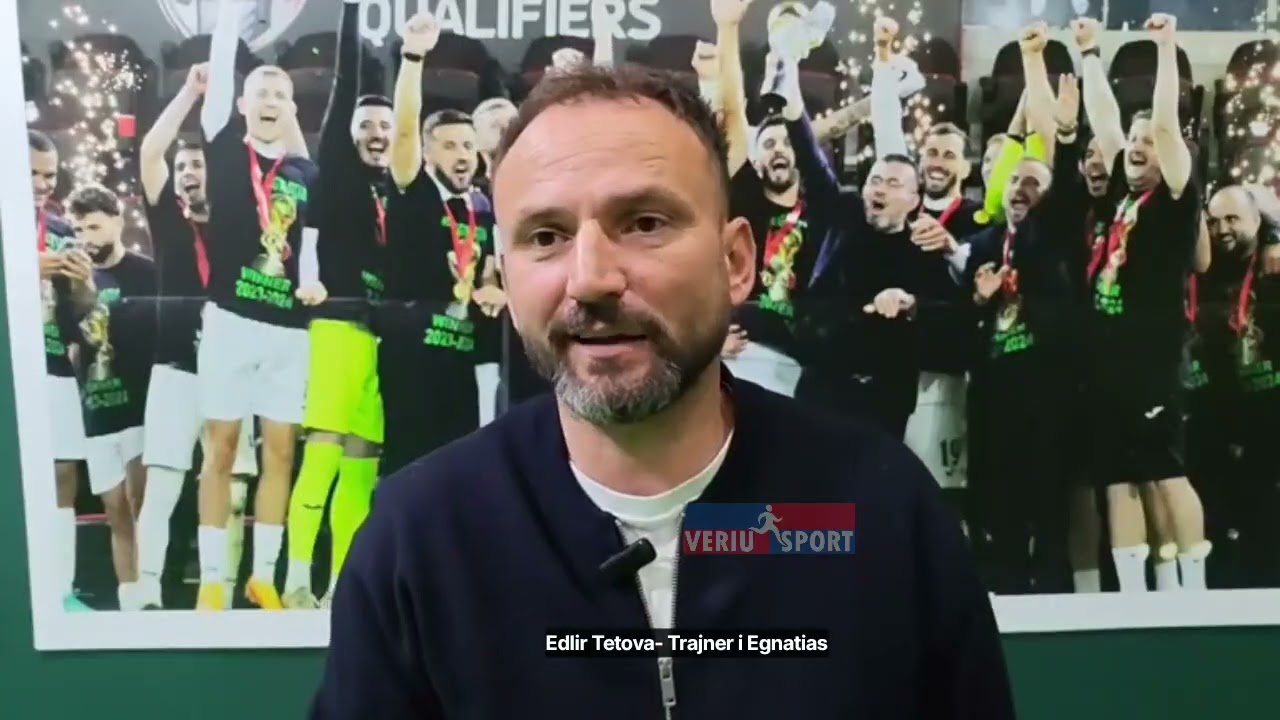 Barazimi me Vllazninë në shtëpi, trajneri i Egnatias, Edlir Tetova, reagon për dy kartonat e kuq