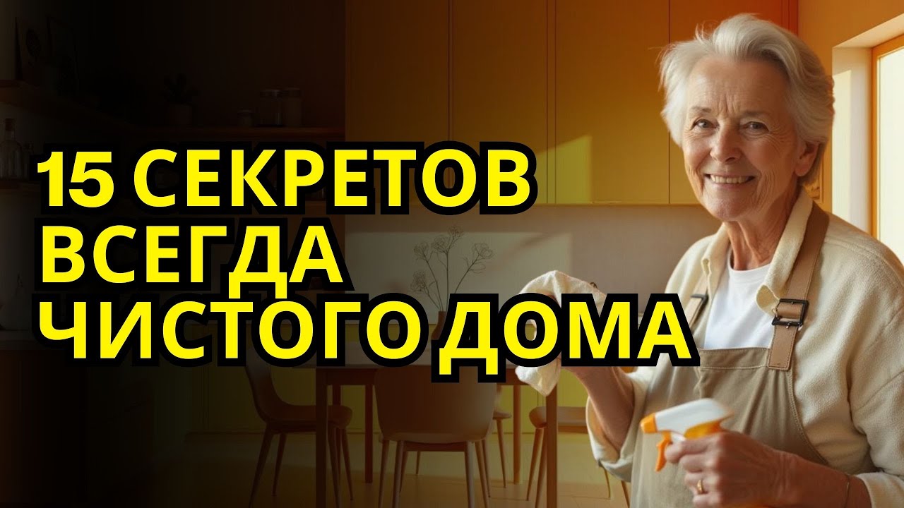 15 Cекретов от профессионалов для всегда чистого дома
