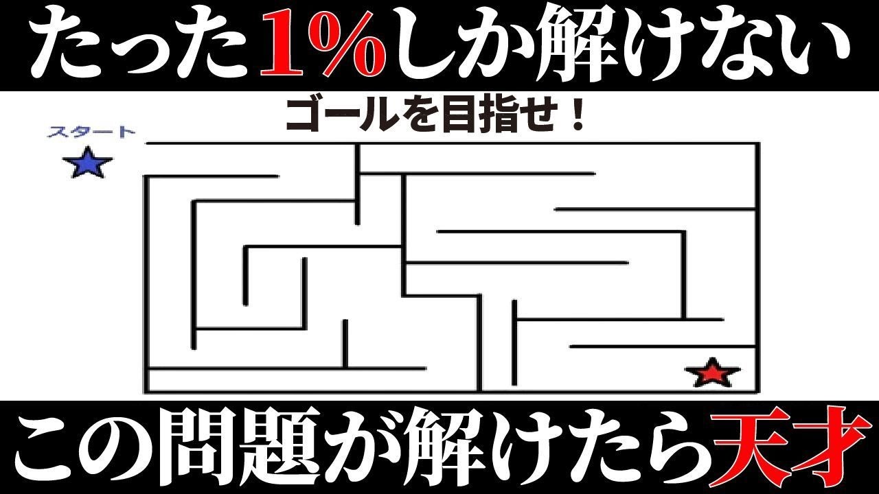 【ゆっくり解説】大人は解けない？天才にしか解けない問題７選！