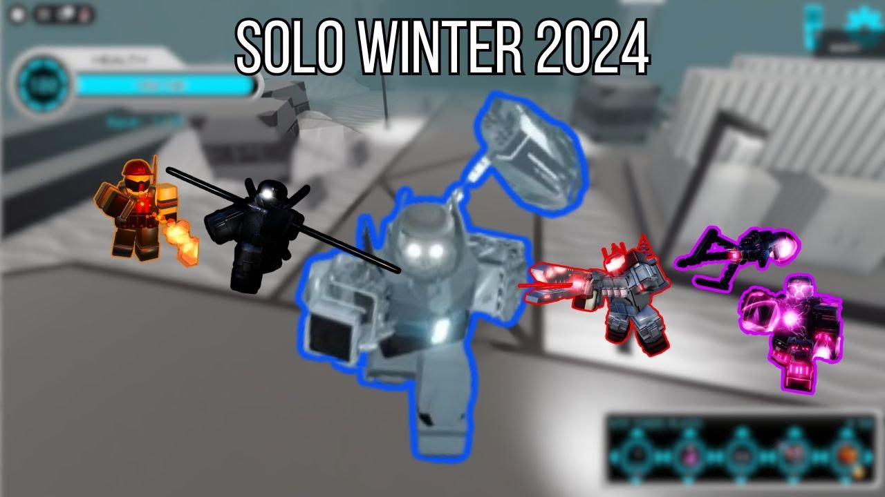 Soloing Winter 2024 Event || Roblox Edge of Extinction Tower Defense