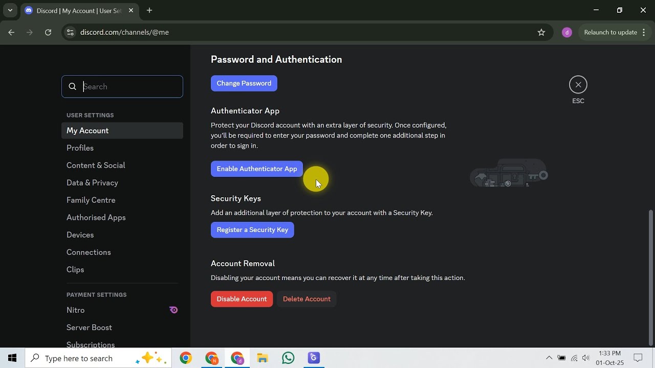 Как перейти на портал разработчиков Discord
