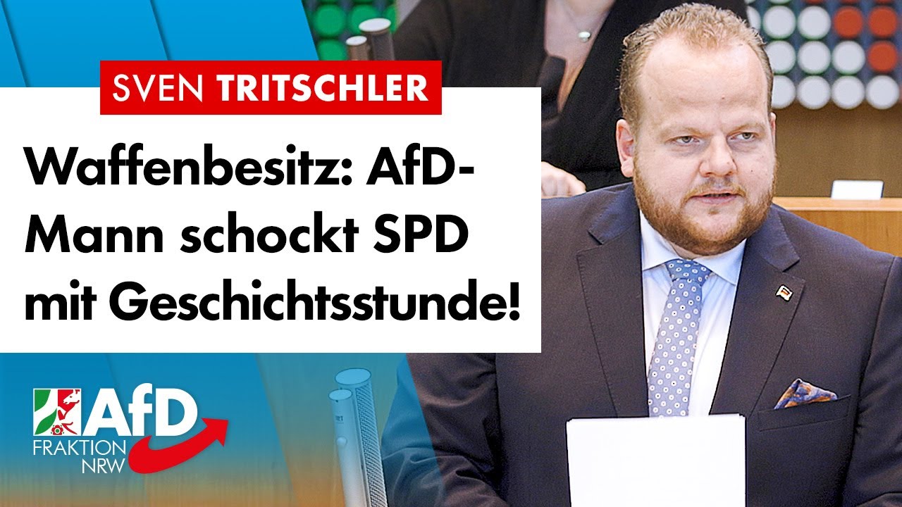 Was Sie über legalen Waffenbesitz nicht wissen sollen! – Sven Tritschler (AfD)