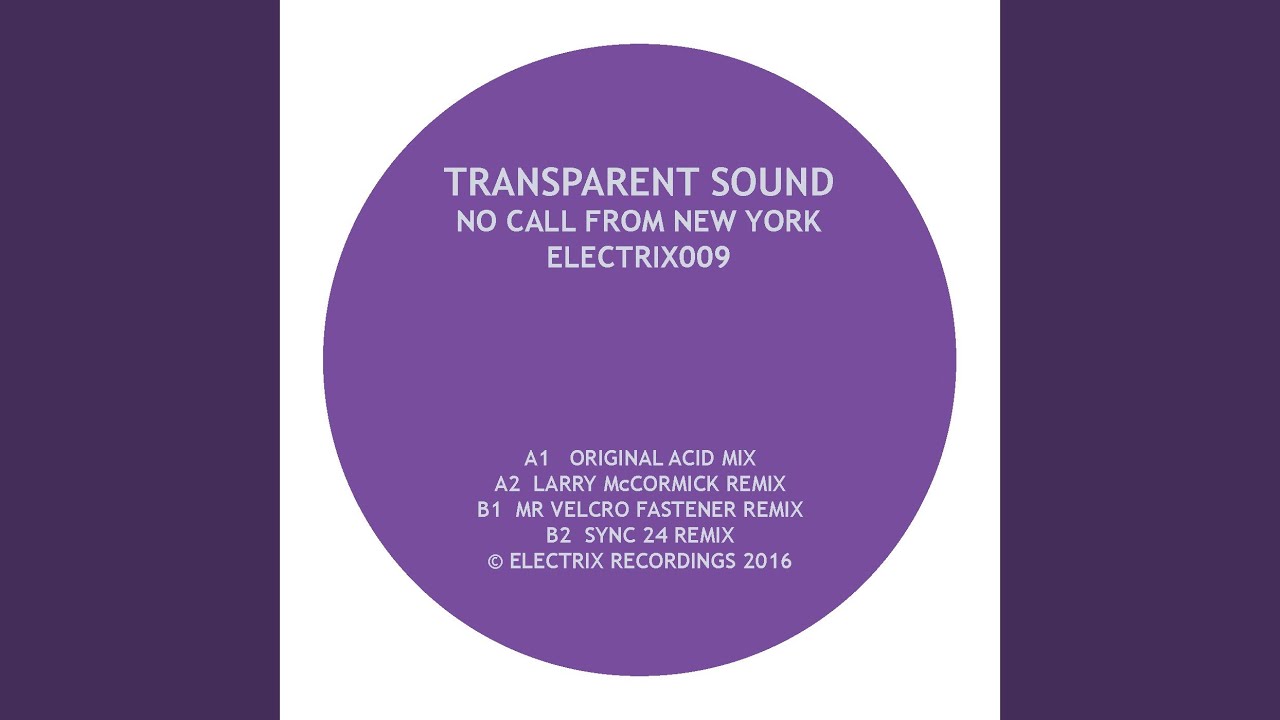 No Call from New York (Acid Mix)