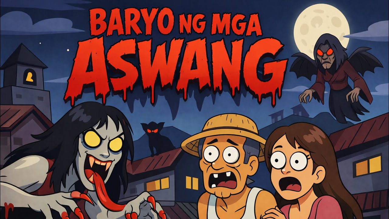Ang Baryo ng mga Aswang | Tagalog Animated Horror Story