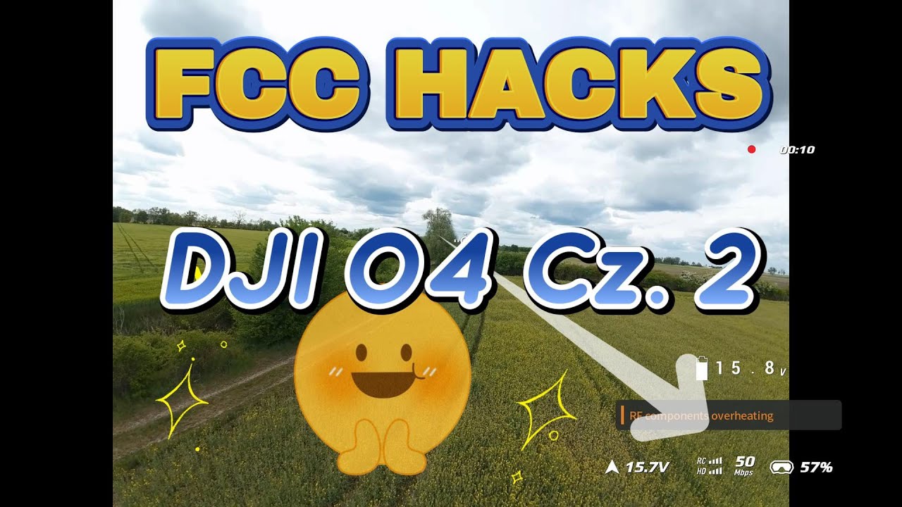 FCC HACKS / MODE W DJI O4 PR&Oacute;BA NR.2 PEŁEN SUKCES