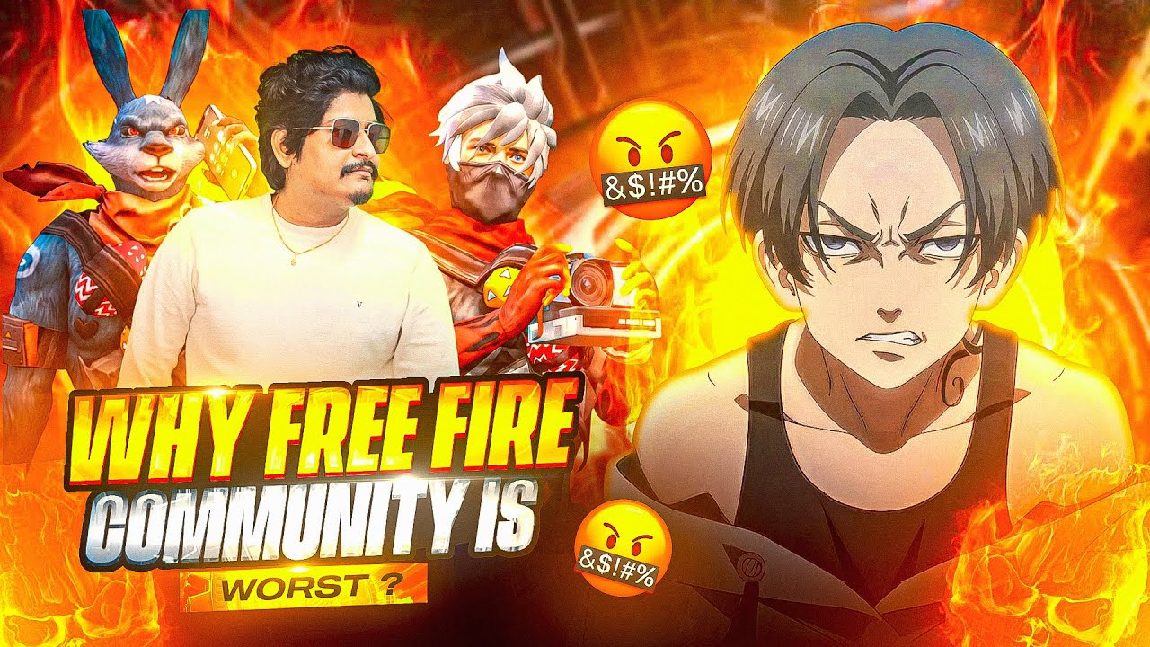 WHY FREE FIRE COMMUNITY IS WORST ? #mikey69
