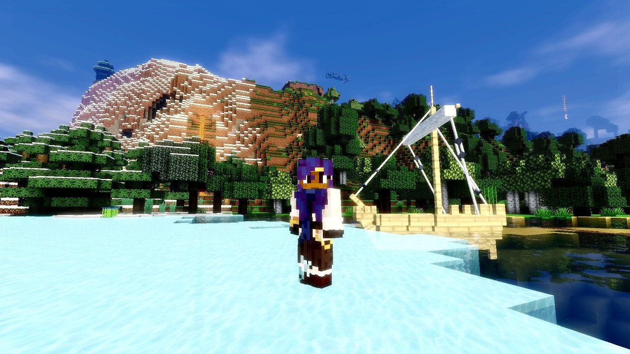 Arnaaluk Part 169: Minecraft Minecolonies Mod Styles: Jungle Treehouse & Cavern plus Small Ships Mod