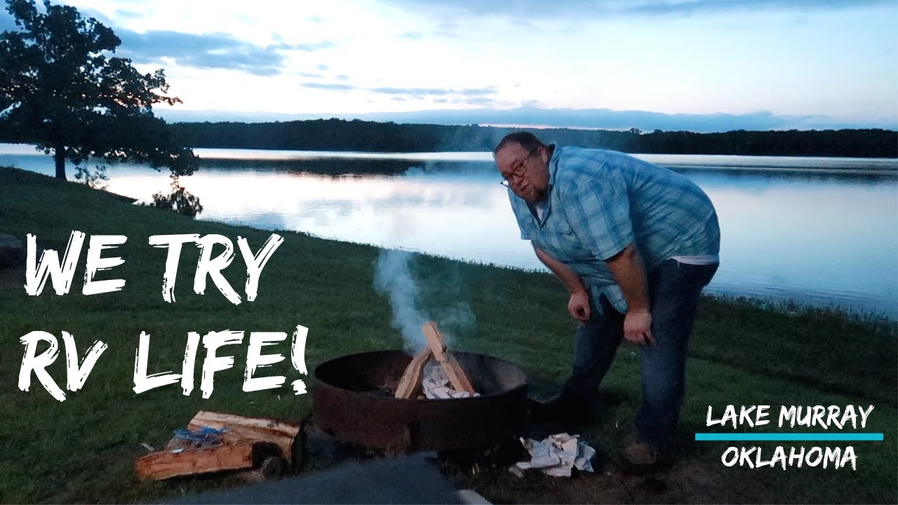We Try RV Life | Setup & Campfire Issues | Day 1