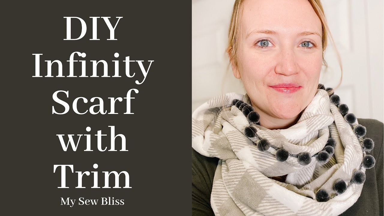 EASY SEWING Infinity Scarf with Trim - Baby Lock Vibrant