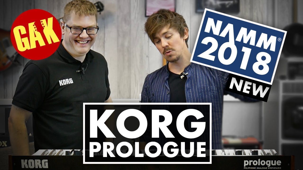 NAMM 2018 | Новая демонстрация Korg Prologue