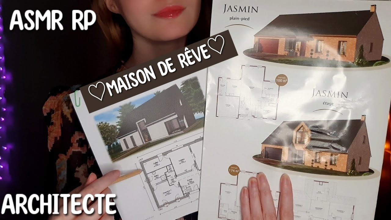 ASMR RP 🏡 ARCHITECTE | Je construis la maison de tes rêves