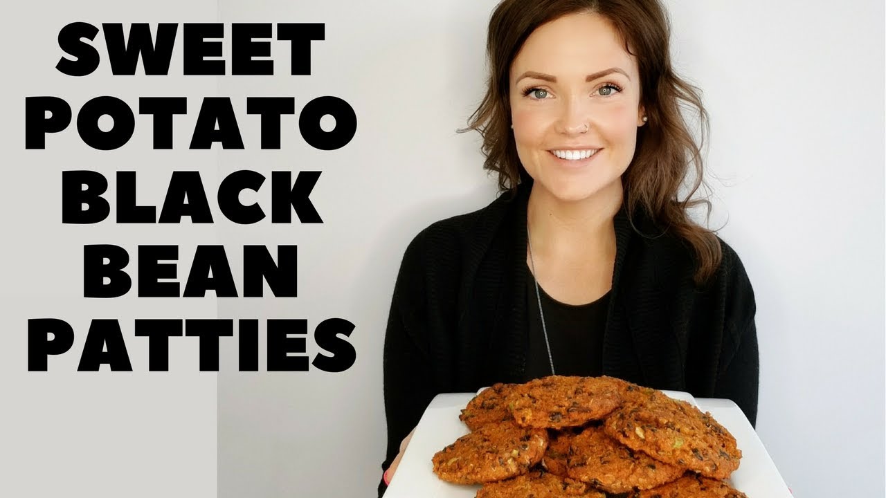 How to Make Sweet Potato Black Bean Patties