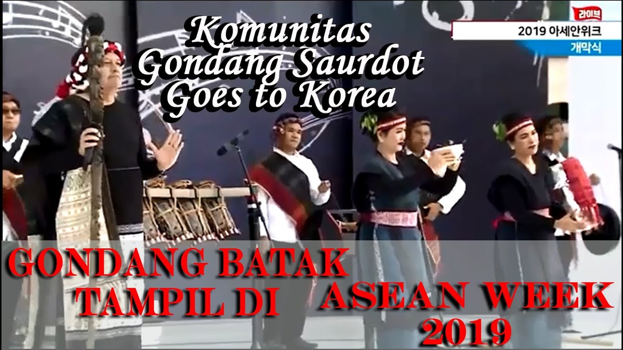 Woww, Kereennn!!! Tortor dan Gondang Batak mewakili Indonesia di PENTAS DUNIA