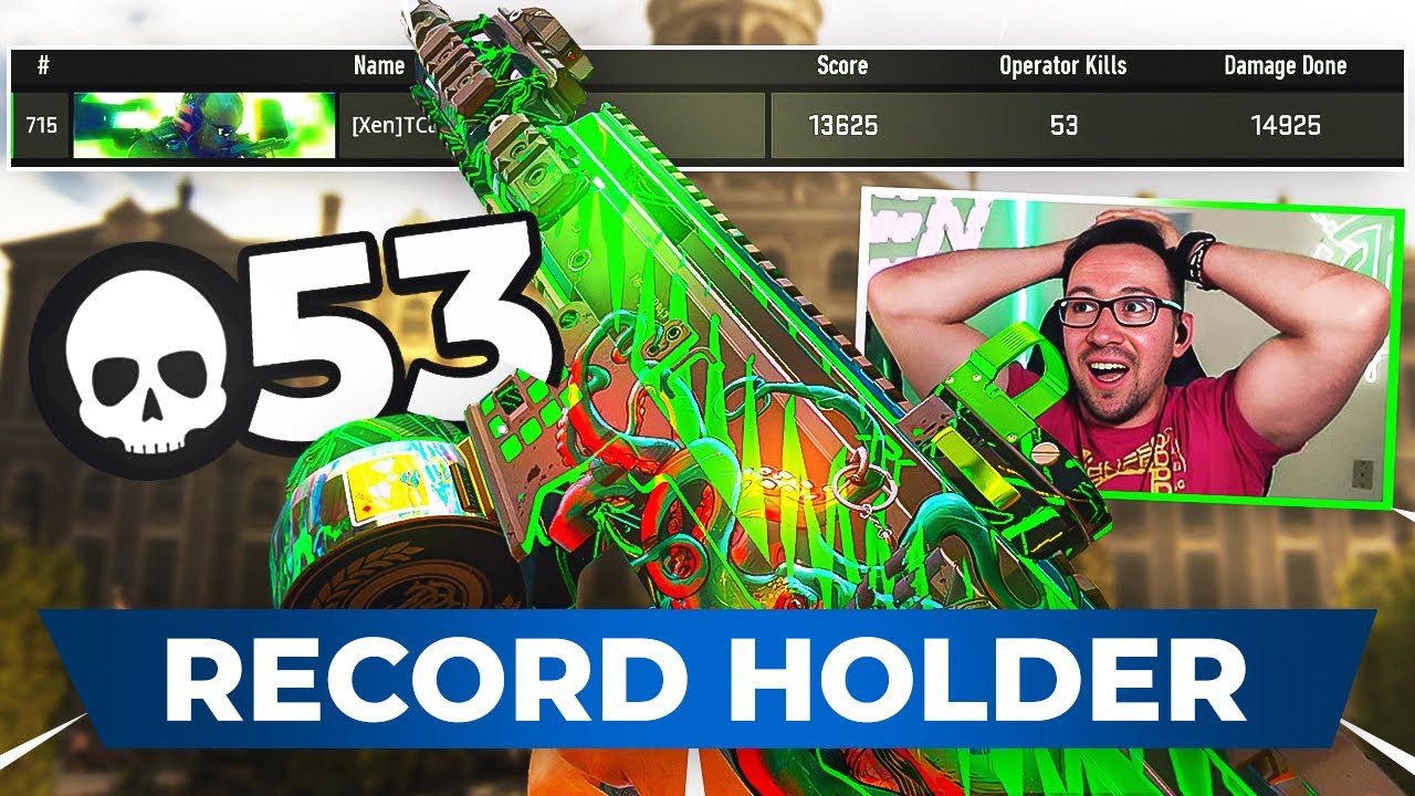 *53 Kills* WARZONE RECORD on VONDEL [Best ISO 45 Class Setup for Warzone]