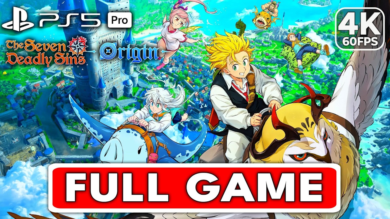 THE SEVEN DEADLY SINS: ORIGIN Gameplay Walkthrough FULL GAME [4K 60FPS PS5 PRO] No Commentary