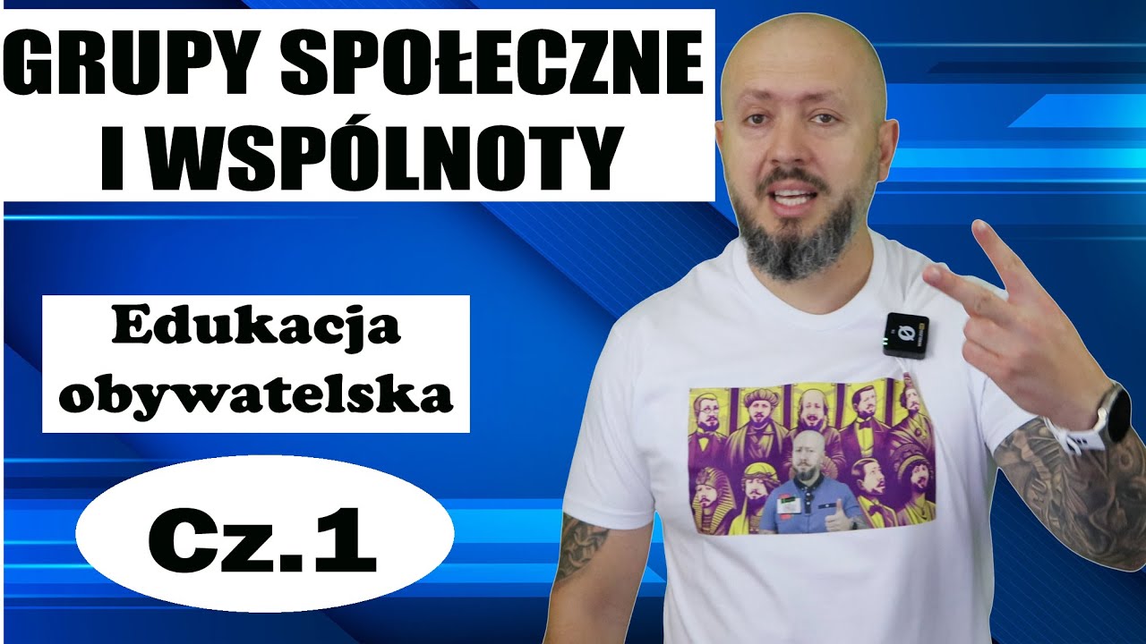 Edukacja obywatelska. GRUPY SPOŁECZNE I WSPÓLNOTY. Rozdział 1. Temat 2.