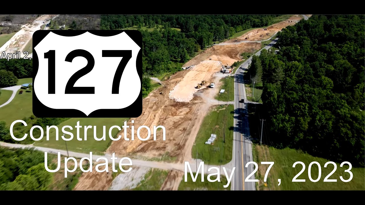 Hwy 127 Road Project Crossville, Tn 5-27-2023