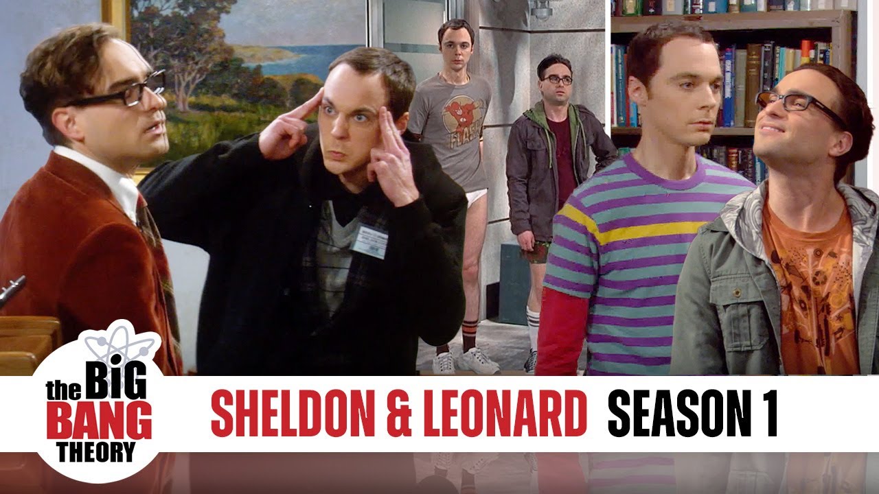 Iconic Sheldon and Leonard Moments (Season 1) | The Big Bang Theory