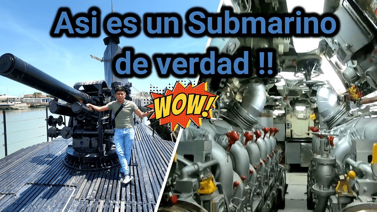 Entre a un SUBMARINO por primera vez 😮🤯