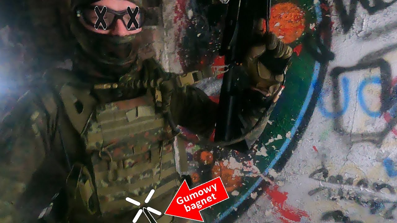 Airsoft na bagnety! C7A1 i gumowy bagnet